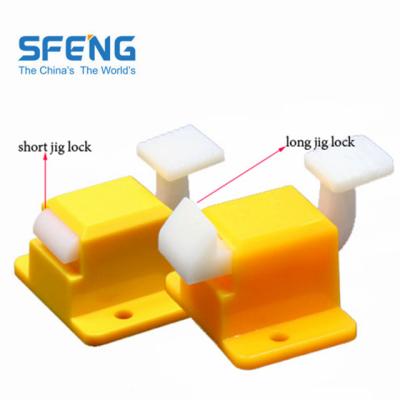 China Short Plastic Stock Plastic Jig Lock For PCB Testing for sale