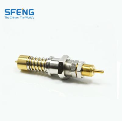 China Brass or Mrd ECU or SUS304 Coaxial Brass Pogo Pin Battery Connector Pin for sale