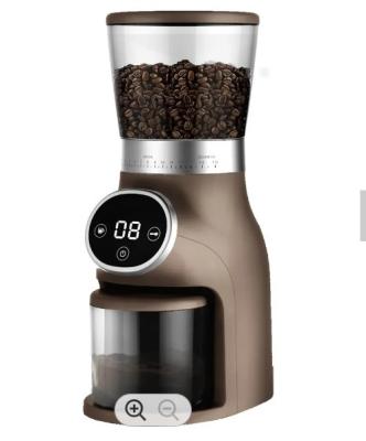 China With Tray Electric Portable Conical Burr Scale Espresso Coffee Grinder Coffee Grinder for sale