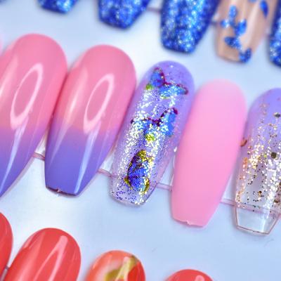 China Salon Effect Factory Price Shadow Press On Nail Volume for sale