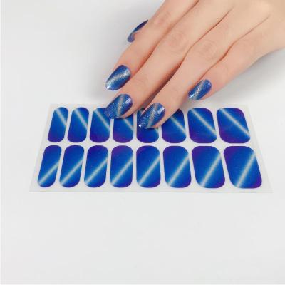 China Easy to Apply and Remove Non-Toxic 2021 Cartoon Nail Sticker and Custom Printed Nail Wraps for sale