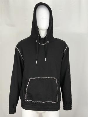 China Good Quality Organic Anti-pilling Design Fashion Hoodie Wholesale Color Men Hoodies for sale