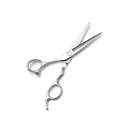 China Durable Stainless Steel Left Handed Scissors Sharp Left Haircut Scissors for sale