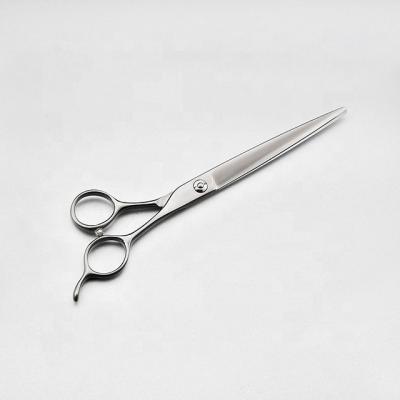 China 7.5 Inch 440C Viable Dog Cat Hair Scissors Pet Grooming Scissors for sale