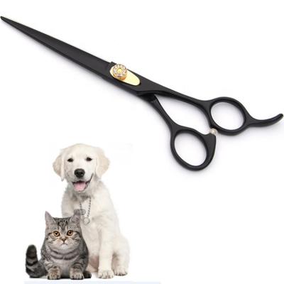 China 2021 Per-Season Stocked Viable Pet Hair Cutting Scissors, Customized Size Dog Hair Cutting Scissors for sale