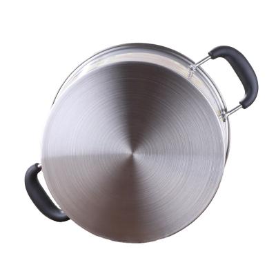 China Viable Made in China Logo Cooking Cookware and Customizable Pans with Glass for sale