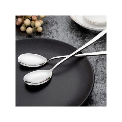 China China made viable top quality sliver dessert stainless steel fancy design teaspoon for sale