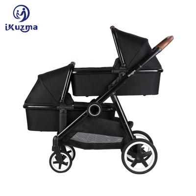 China China Good Price Sit And Lie Folding Cart Tandem Baby Stroller Twin Stroller for sale