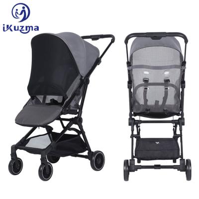 China 2021 Summer Mesh Seat One Hand Folding Baby Travel Stroller Light Weight Stroller for sale