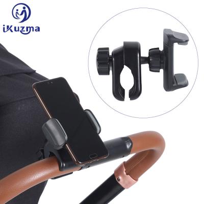 China Fit Most Stroller 360 Degree Rotation Adjustable Bike Motorcycle Bike Baby Stroller Mobile Phone Holders for sale