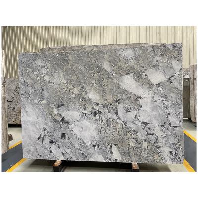 China Gray Marble Big Slabs Polished Modern Italian Slate Interior Decoration Flooring Natural Marble Stone Wall Tiles Price for sale