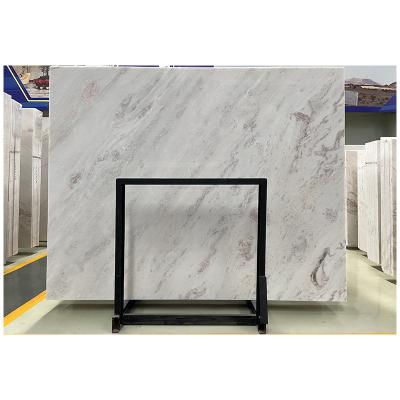 China New Design Good Price Modern White Artificial Quartz Vein Marble Engineer Stone Big Slabs for sale