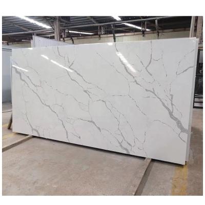 China 3200x1600 Calacatta Modern White Polished Outdoor Natural Marble Stone Slabs Countertops Calacatta Artificial Quartz for sale