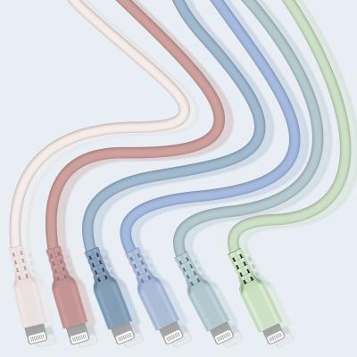 China Mobile Phone Etc.electronic Product Silicone Band Lightningcable 8 Pin C94 3A Kabel MFi Lightning Cable Made For iPhone for sale