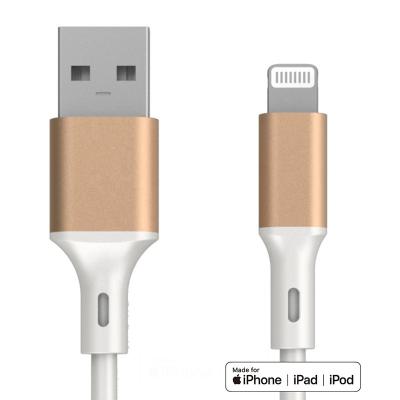 China Mobile Phone Etc.electronic Product Data Cable 2.4a 1m mfi certified lightning fast charging OEM original for iphone for sale