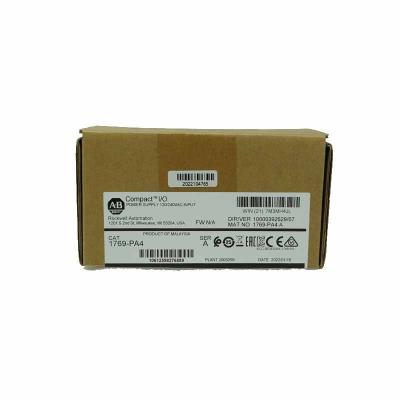 China Original 1769-PA4 A AB Rockwell Automation 1769-PA4 A Compact I/O Power Supply for sale