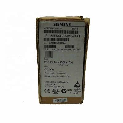 China 1P 6SE6440-2AB13-7AA1 original AC drive SIEMENS inverter servo drive of stock 167.5*185.8*80mm for sale