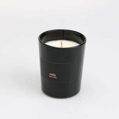 China Home decoration frosted candle jars wholesale for making candles, soy wax candle jar for sale