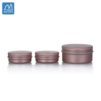 China Wholesale Custom Different Sizes 4oz 8oz Food Cosmetic Packaging Jar Aluminum Lid For Candle for sale