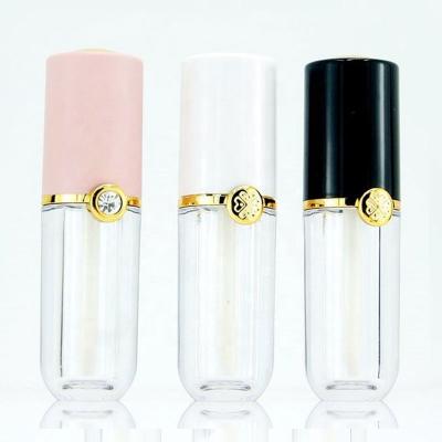 China Pretty Lip Cosmetics 3.5ml 4ml Empty Custom Lip Gloss Tube Plastic Packaging Cosmetic Tubes for sale