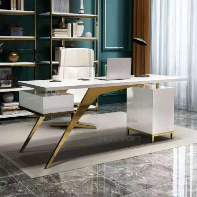 China Modern Unique Study Table Director's Office Style Home Study Furniture Creative Home Office Desk Home Small for sale