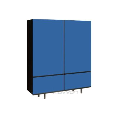 China Hot Selling Eco-friendly and High Quality Luxury High Cabinet Furniture BLUE Cabinet for Living Room and Dining Room for sale