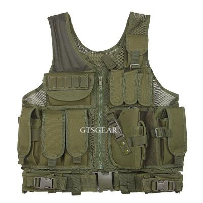 China Tactical Vest Equipment Quick Release 800D Edition Mesh Vest Adjustable Vest for sale