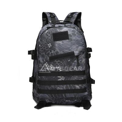 China Quick Delivery 45 Liter Softback 3 D Assault Bag Water Resistant Tactical Backpack For Camping for sale