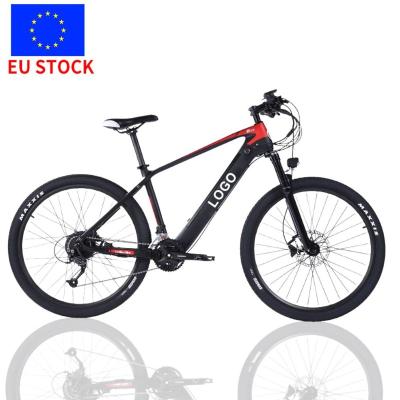 China Eu Stock Warehouse Mountain Bike Fat Bike mtb 27.5 fat tire 500W carbon fiber fat bike electric custom big tire bicycle