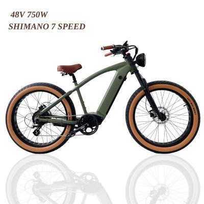 China 750w aluminum alloy rear wheel fat bike fatbike fatbike cycle mountain listrik sepeda barat electrica bicicleta fat bike for man for sale