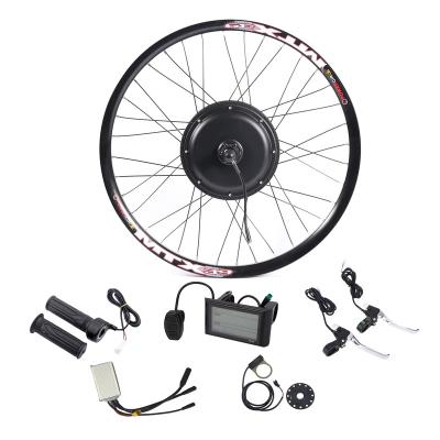 China DIY electric bike fat mountain tire motorized bicycle ebike conversion kit 1000w electric bicycle hub motor kit for sale