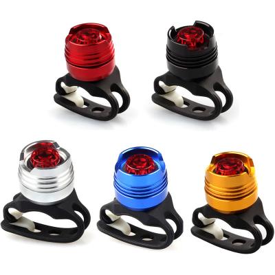 China Aluminum Silicon+ Plastic+LED Tail Light silicone t6 LED mountain bike front and rear light for sale