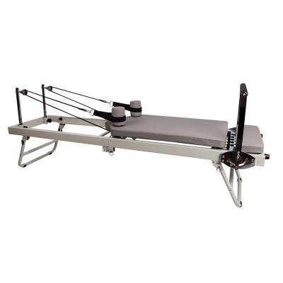 China Fitness Training Commercial Multifunctional Yoga Equipment Fitness Pilates Large Bed Folding Pilates Reformer for sale