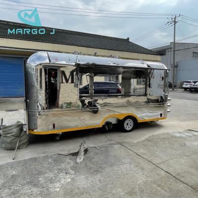 China Vegetable processing plant 2021 design coffee food truck/single food trailer/mobile food cart for sale