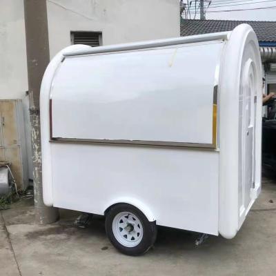 China Snake Cafe Street Food Truck Commercial Food Supply Hot Selling Mobile Trailer for sale