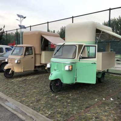 China Multi Functional Tricycle Trolley Shopping Truck Vegetable Processing Factory Dining Car Mobile Food Trailer for sale