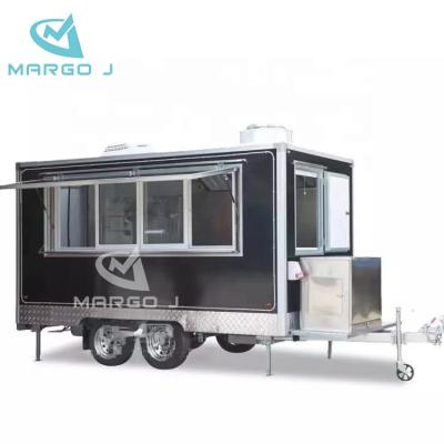 China hot selling cheap mobile vegetable processing factory food truck BBQ food trailer price for sale