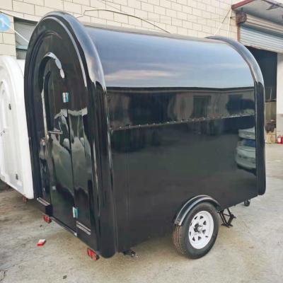 China Mobile vegetable processing plant food trailer lunch carts coffee kiosk with wheels commercial food cart for sale