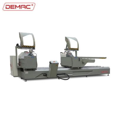 중국 Building Material Shops Cutting Saw For Aluminum Door Window Cutting Machine System 2 Head 판매용