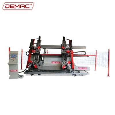 China Building Material Shops Aluminum Window Four Head Corner Crimping Machine Combining Machine for sale