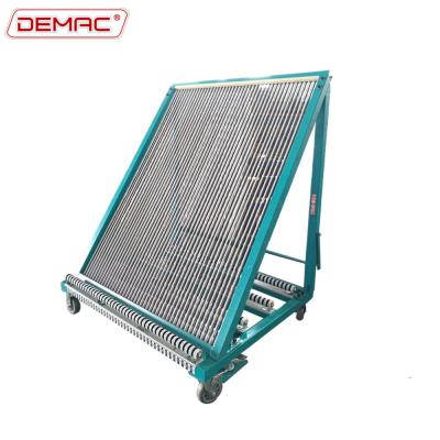 China Building Material Shops Vintage Glass Storage Piece Original Glass Storage Trolley en venta