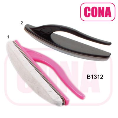 China 2018 hot sale nail buffer with plastic handle 12.3cm for sale