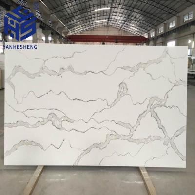 China Master Manufacturer Seamless Joint Resin Design Countertops Countertop Vanity 12mm White Sheet Artificial Stone SLAB for sale