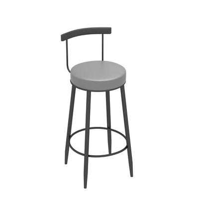 China Commercial Bar Milk Tea Shop Referee Chair Bar Bar Stool (Height) Adjustable Home Small Balcony Round Chair for sale