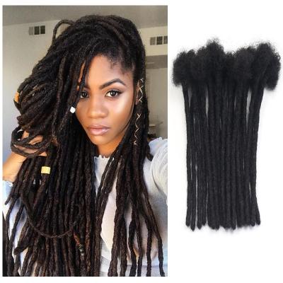 China Top Quality Curly Locs 0.4 0.6cm 0.8cm Afro Dreadlock Hair Dreadlocks Extensions Afro Gold Curly Hair Dreadlocks Extensions Natural for sale