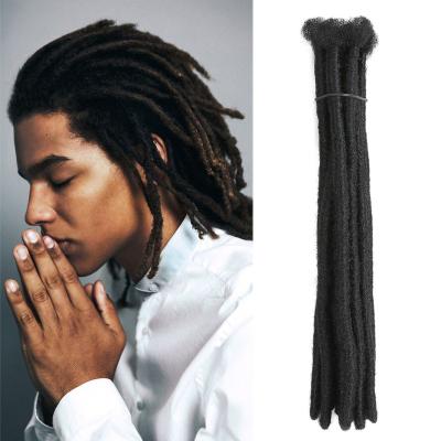 China Silky Straight Mens Dreadlocks Hair Extensions Tianrun Handmade Wave Dreadlocks Shape Reggae Hair Hip Hop Style Synthetic Dreadlocks Hair For Men for sale