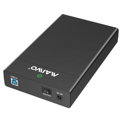 China Various Slide Design Factory Sell Software And Hardware Plastic Black SSD HDD Enclosure For Computer for sale