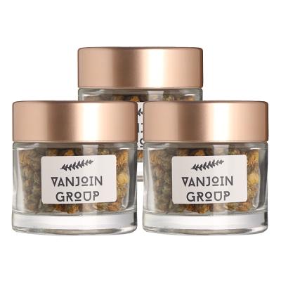 China 150ml 250ml cosmetic empty glass cream jars for skin care facial cream cosmetic packaging jars with silver lid for sale