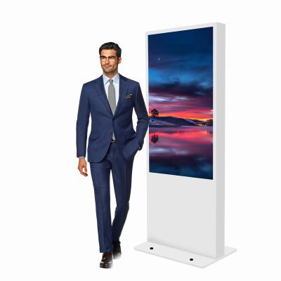 China Outdoor Floor Stand Digital Signage and Indoor Smart Displays Android WIFI IPS Touch Screen Kiosk FHD LCD Display Advertising Players for sale