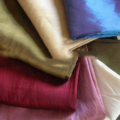 China Hot sale viable not easily deform fashion silk lining habutai fabric faded and smooth for sale